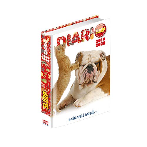 Diario 14,2X19,3 Imbottito Dat Slurp/Gatto+Cane