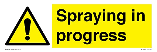 Spraying In Progress Segno - 300X100Mm - L31