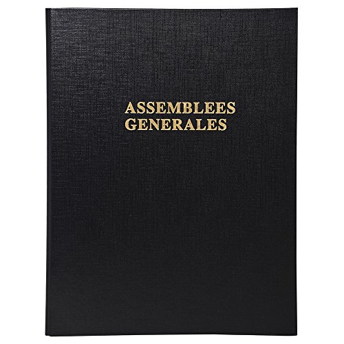 Reliure Registre 29,7X21Cm 4 Anneaux Avec Recharge (5419E) - Deliberations Assemblees Generales