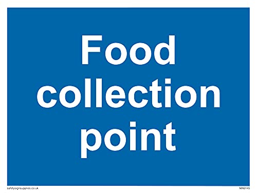 Confezione Da 5 – Segnale Per La Raccolta Degli Alimenti, 200 X 150 Mm, A5L