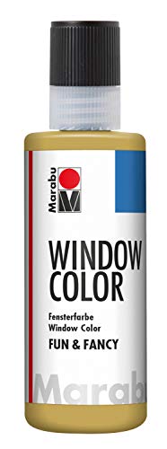 Marabu Window Color Fun & Fancy, Oro 183, 80 Ml