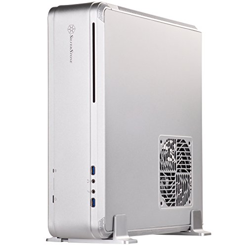Silverstone Sst-Ftz01S - Cabinet Da Gaming Serie Fortress Formato Mini-Itx, Argento