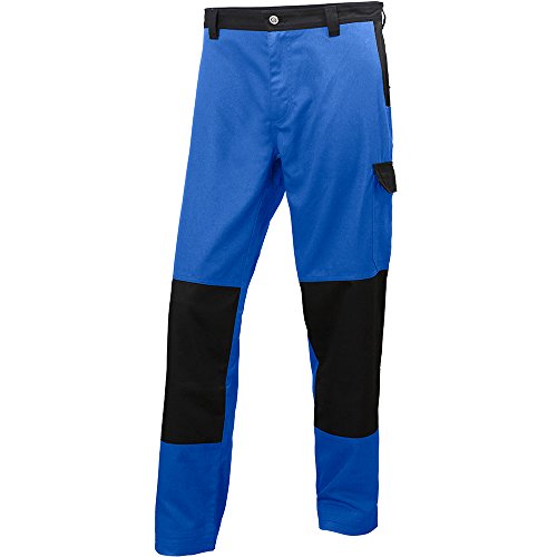 Helly Hansen Workwear 76468 - Pantaloni Da Lavoro Sheffield Formato Ansima Bund 60, Blu/Nero, 34-0-559-C60