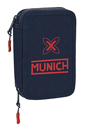 Plumier Doble Pqño 28 Pcs Munich "Flash"