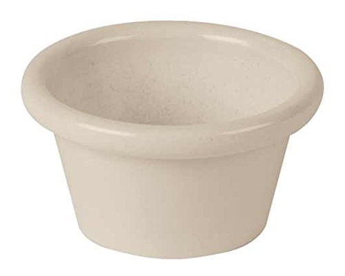 Stalwart Mz20015 Plain Ramekin, Bambù, 2 Oz, Bianco Naturale
