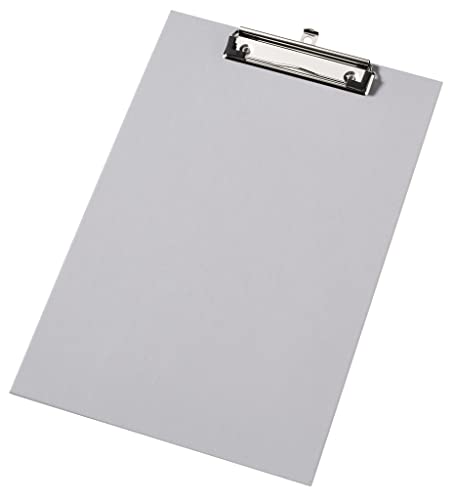 Veloflex 4814781 - Appunti Grigio Eleganza, Din A4, In Cartone, Clip In Metallo Con Occhiello Di Sospensione, Lavagna Per Appunti, 1 Pezzo.