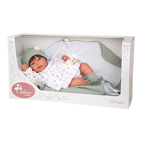 Bebe Reborn Paulina 45 Cm. C/Manta