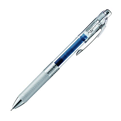 Pentel Energel Pure Bln75Tl-Cax - Penna Gel 12 Pezzi Blu Mare