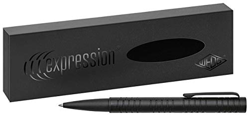 Wedo 260710001 Expression Design - Penna A Sfera Expression, Meccanismo A Rotazione, Mina Grande Parker In Metallo Blu, In Confezione Regalo, Colore: