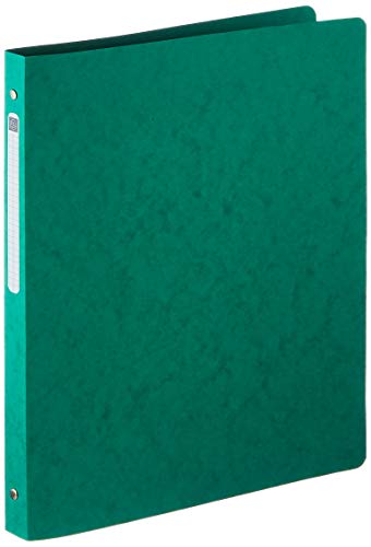 Exacompta - 51250E - 1 Raccoglitore In Cartoncino Lustré 355 G/Mq - 4 Anelli Tondi Da 15 Mm - Dorso 20 Mm - F.To Esterno 25X32 Cm Per A4 - 5 Colori Ra