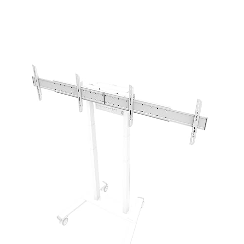 Neomounts By Newstar Adm-875Wh2 Accessorio Per Carrello Multimediale Bianco Acciaio Asta Di Supporto