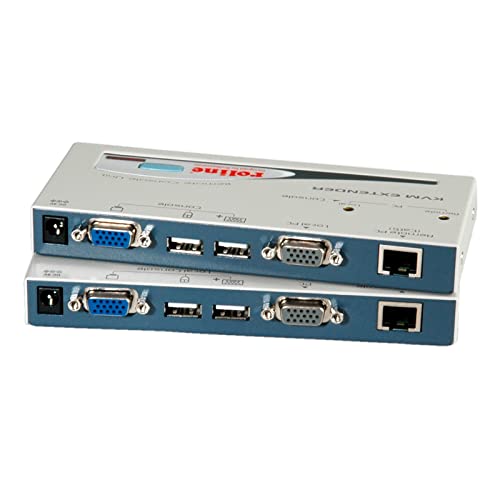 Roline Smart Kvm Extender, Usb Switch Per Keyboard-Video-Mouse (Kvm)