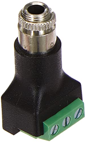 Delock 65878 3 Pin 3,5 Mm Nero, Verde, Acciaio Inossidabile - Cavo Di Interfaccia E Adattatore (3 Pin, 3,5 Mm, Femmina, Nero, Verde, Acciaio Inossidab