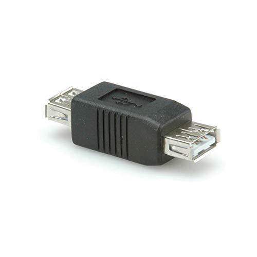 Roline Usb 2.0 Gender Changer, Type A F/F Nero Cavo Di Interfaccia E Adattatore