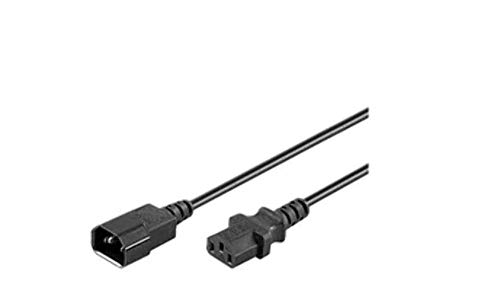 Microconnect Pe040605 Cavo Di Alimentazione Nero 0,5 M Accoppiatore C14 Accoppiatore C13