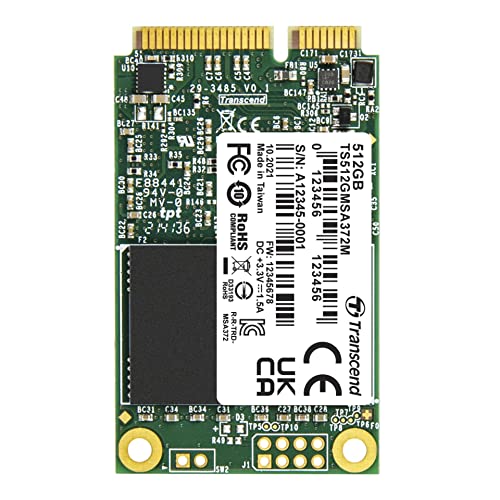 Transcend Ssd Msa372M Mlc 512Gb Msata Iii