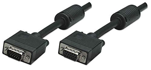 Manhattan Hd15, 4.5M Cable Vga 4,5 M Vga (D-Sub) Negro