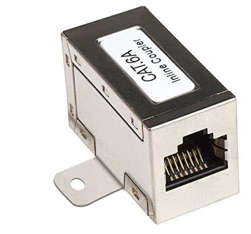Oem 240059 Adattatore Modulare Rj45 Stp Cat.6A Con Flange Di Fissaggio Silver