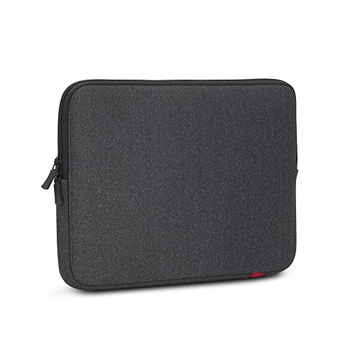 Rivacase 5123 Laptop Sleeve 13.3" - Custodia Per Notebook, Tablet E Laptop Fino A 13.3" (Tra Cui Ipad Pro 12.9 E Macbook Air E Pro 13), Grigio Scuro