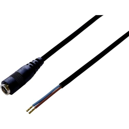 Unbekannt Bkl Electronic 75188 075188 - Cavo Di Collegamento Con Connettore Femmina A Basso Voltaggio, 5,50 Mm, 2,50 Mm