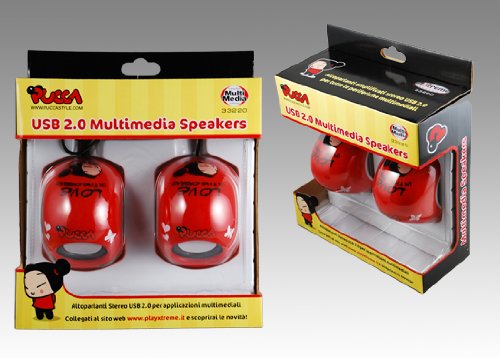 Xtreme 33220 Pucca Multimedia, Diffusore Disponibile Modello Love E All Over Con Connettori Mini-Jack Of 3,5 Mm