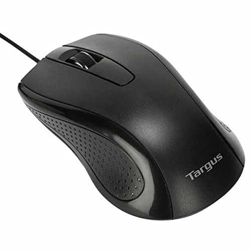 Raton Optico Targus Usb 1000Dpi Antimicrobiano Negro
