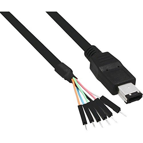 Inline® 34440A Cavo Firewire Nero 0,4 M