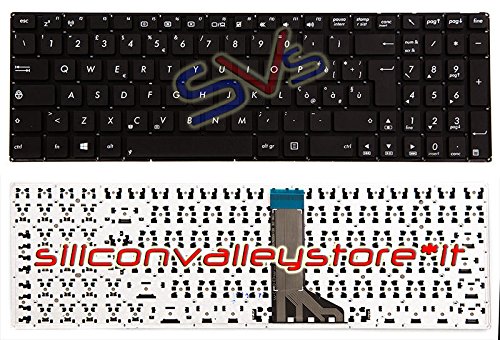 Siliconvalleystore Tastiera Italiana Per Notebook Asus Compatibile P/N: V143330Bk1