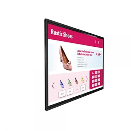 Philips 43Bdl3651T/00 Visualizzatore Di Messaggi Pannello Piatto Per Segnaletica Digitale 109,2 Cm (43") Ips Wi-Fi 400 Cd/M² 4K Ultra Hd Touch Screen