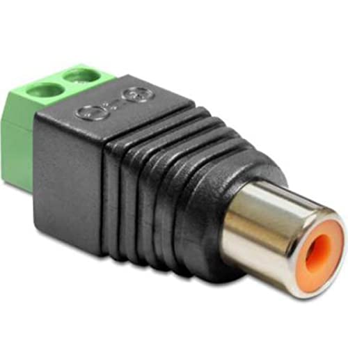 Delock 65418 Adaptador Terminalblock 2Pin - Rca