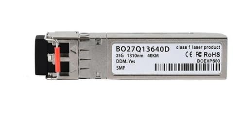 Blueoptics Kompatibler Edge Core Sfp28-25G-Er Sfp28 Transceiver, Lc-Duplex, 25Gbase-Er, Singlemode Fiber, 1310Nm, 40Km, Ddm, 0°C/+70°C (Sfp28-25G-Er-E