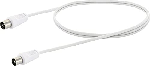 Cable De Antena Schwaiger 10 Db 1,5 M Blanco
