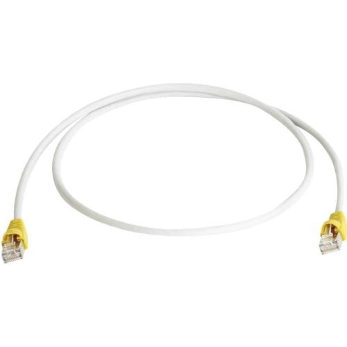 Telegärtner Patch Cable S-Ftp Cat.7, 1,0 M, Cable Boot Yellow, Lszh Grey, Cross-Over