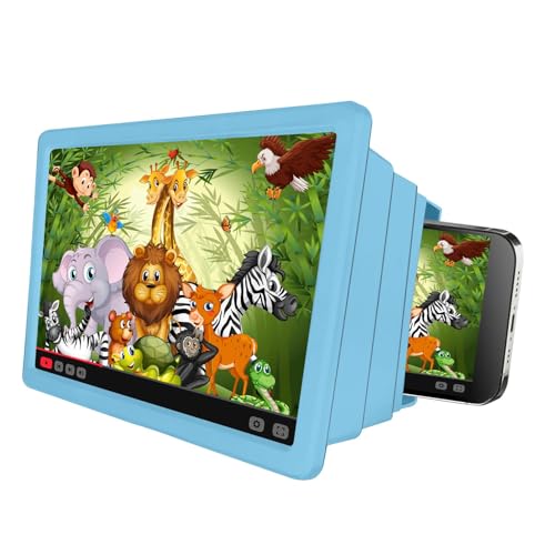 Celly Accessori Smartphone Marca Modello Screen Magnifier Kids Lightblue