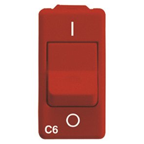 Fehlerstr.Schutzs.1P+N C6 3Ka 230V Rot