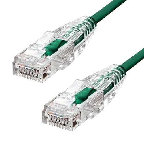 Proxtend Slim U/Utp Cat6A Lszh Awg 28 Green 30Cm