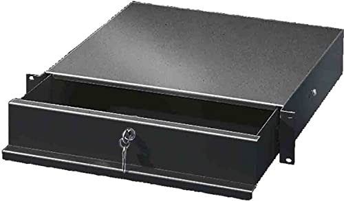 Rittal Dk Cassetto 2 He Fã ¼ R Una 482,6 Mm 19Z 48,26 Cm – Fissaggio Livello Profondità 427 Mm Ral 9005