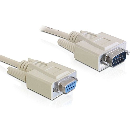 Delock Rs-232 3M Cavo Seriale Beige Sub-D 9