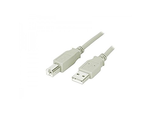 Adj 320-00076 - Cavo Usb 2.0 A-B, Maschio/Maschio, 1.8 Mt, Beige