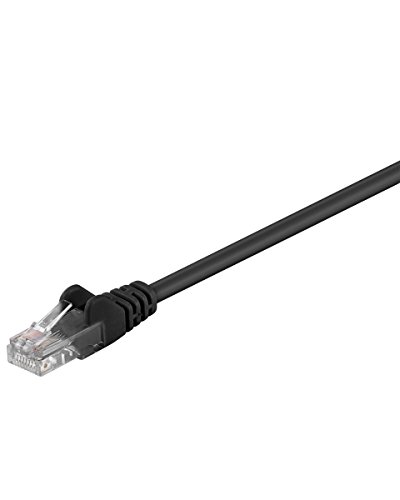 Goobay Wentronic Cat 5-300 Utp Black 3M 3M Nero Cavo Di Rete