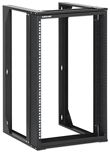 Intellinet 716208 Armadio A Muro 19" Open Frame 2 Montanti Flat Pack 15U Nero
