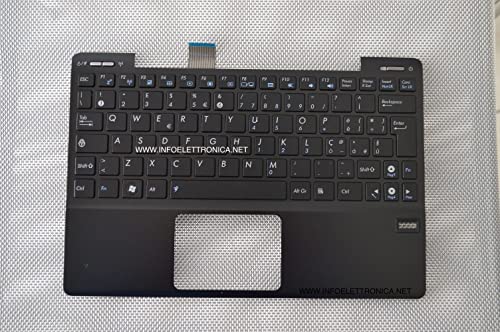 Infoelettronica Lo Store Della Convenienza E Qualita' Tastiera Completa Compatibile Con Asus Di Cover Nera Asus Eee Pc 1018P 1018Pb