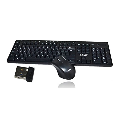 Kit Tastiera E Mouse Wireless Li-Mk1338