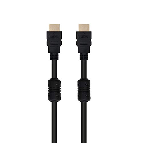 Ewent Ew-130109-030-N-P Cavo Hdmi 1.4 Con Ethernet E Ferriti A/A, Maschio-Maschio, Supporta 3D Fino A 1920X1080P, 3 Metri