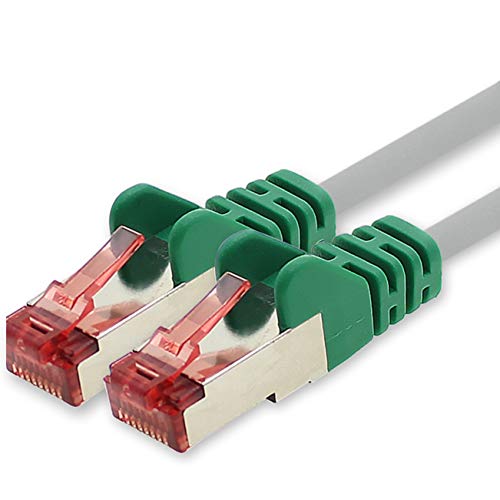 Freiwerk Cavo Di Rete Cat.6 0,5M Crossover - 1 X Cavo Ethernet Lankabel Cat6 Cavo Di Rete Lan Sftp Pimf Patchcable 1000 Mbit S Compatibile Con Cat5 Ca