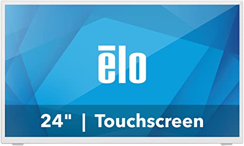Elo 2470L - 24" Touchscreen Monitor With Anti-Glare Glass - 10 Touch, 1920 X 1080, White