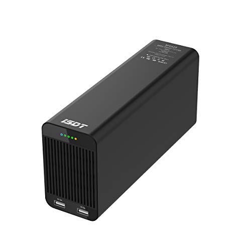 Isdt Sp2425 Battgo 600 W 25 A Led Led Indicatore Smart Power Supply Adattatore Con Doppia Uscita Usb (600 W 25 A)