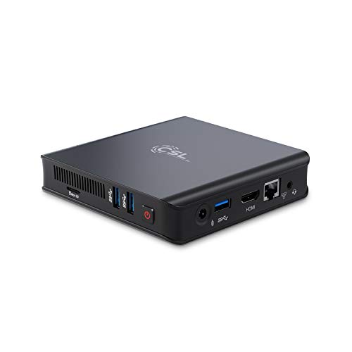 Mini Pc Csl Narrow Box Ultra Hd Compact V5 Windows 11 Home Senza Ventola, Intel Celeron N5100 4 X 2800 Mhz, Ssd Emmc Da 128 Gb, Ddr4 Ram, Intel Uhd, D