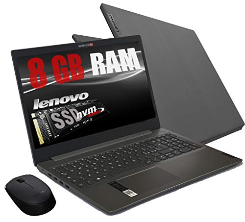 Rgdigital Srl Notebook Lenovo Grey Ram 8 Gb Ddr4 Ssd M.2 Pci Da 256Gb Cpu Amd A4 3020 New Gen./ Display Hd Da 15,6 Pollici/Open Office/Web Cam, 3Usb H