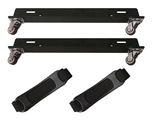 Techly 102222 Supporto Universale Per Pc Case Tower Con Ruote Nero
